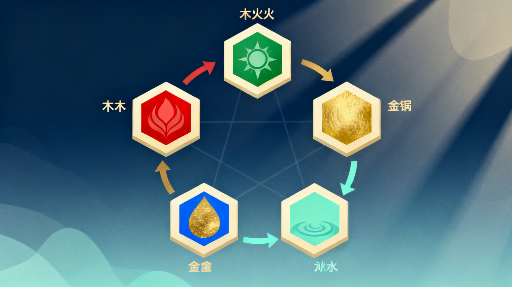 五行在人體中扮演的脾色很重要